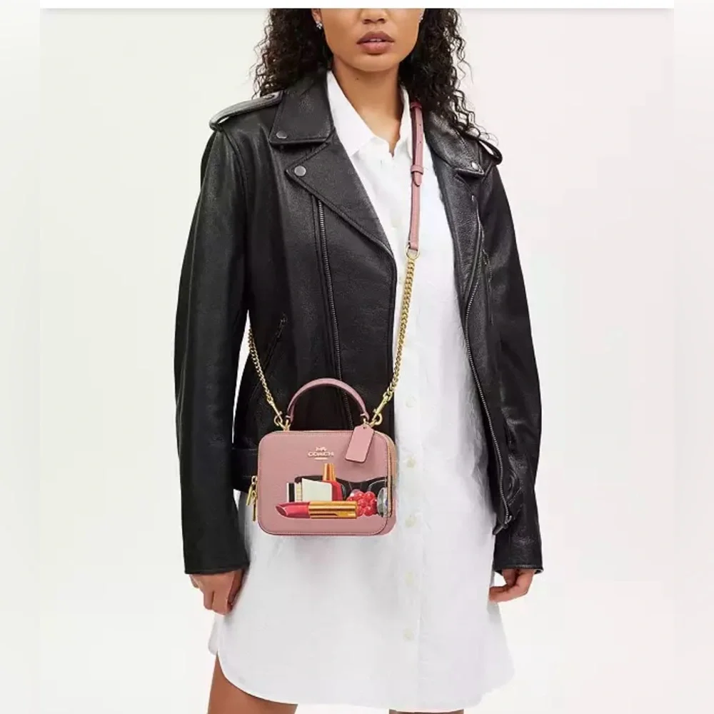 Coach ✅ x Tom Wesselmann Box crossbody with make up print 💄👛 - Picture 13 of 13